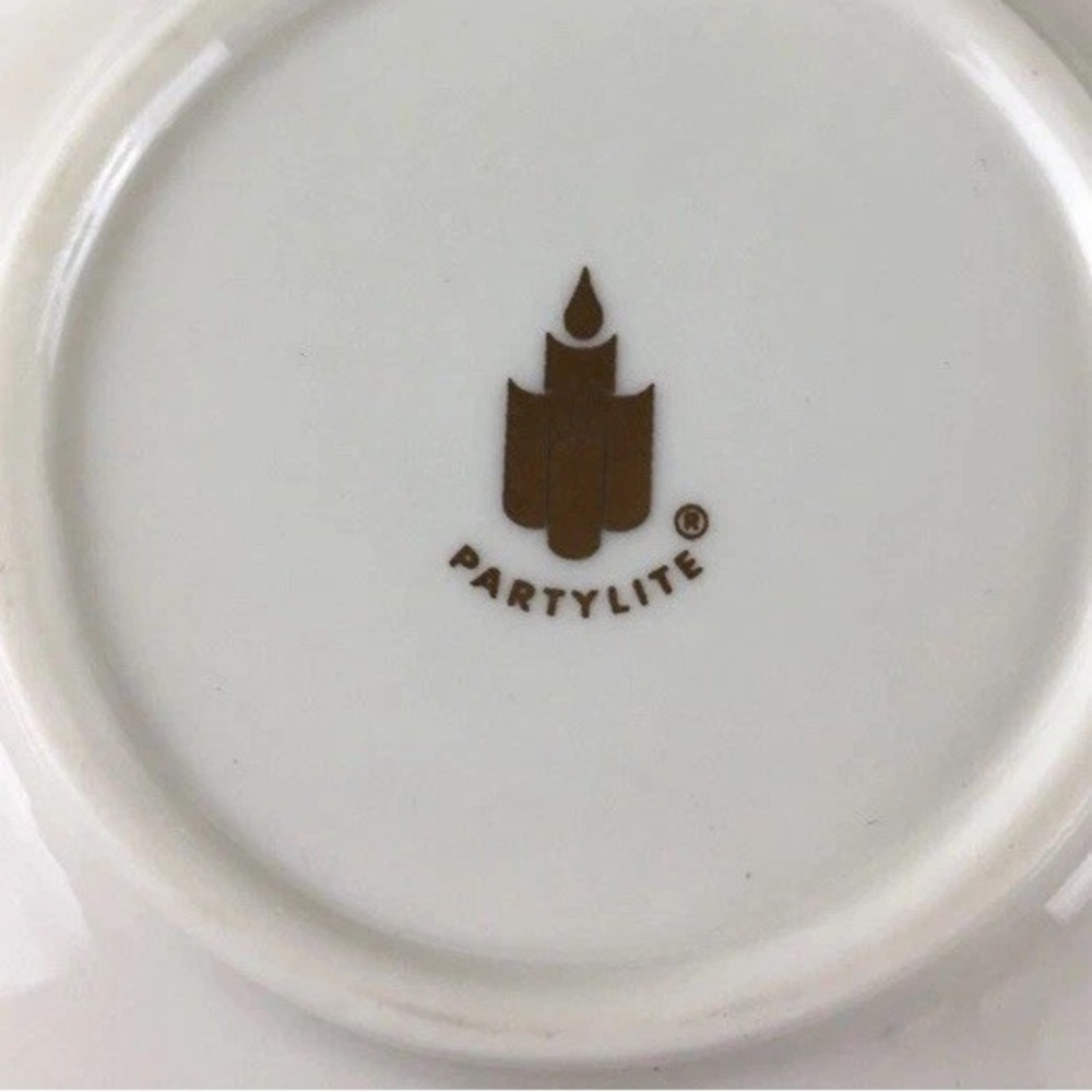 Partylite Tea for Two‎ Votive Candle Holder Teapot w/Matching Cup & Saucer Sets - Picture 10 of 10